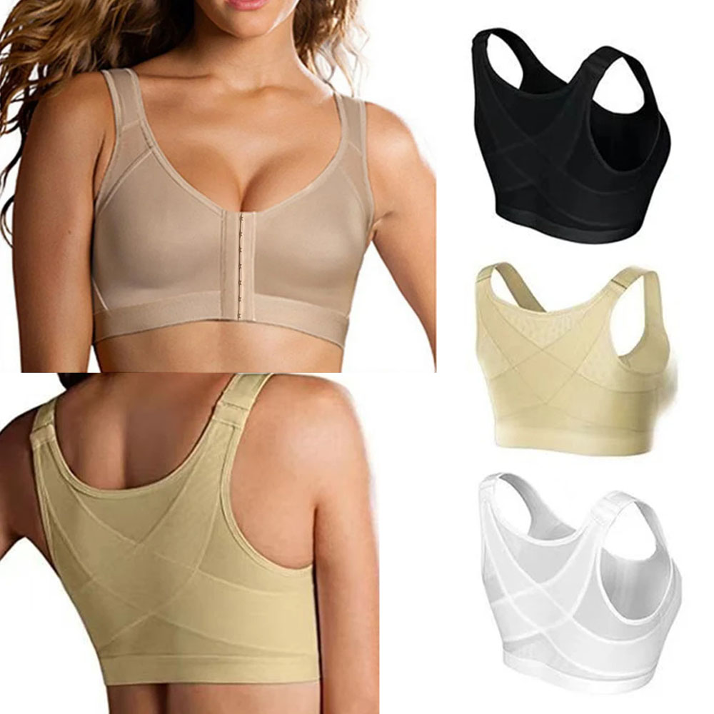 Posture Corrector Back - Yelek Sütyen S-5XL Ön Kapanış duruş