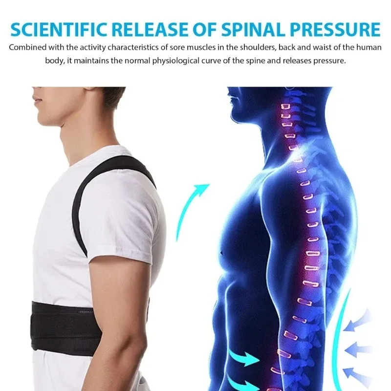 Posture Corrector Back - 1 Güçlendirilmiş Kemer Bel Kolonu Duruş