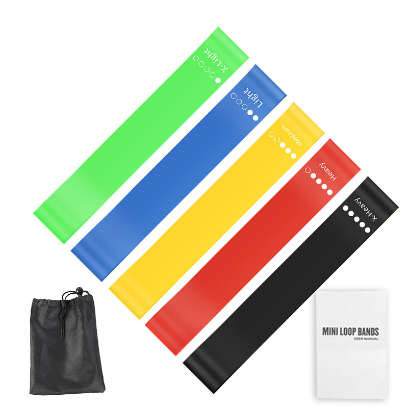 5 adet TPE direnç bantları set - Yoga Fitness Resistance Band incelemesi ve fiyatı