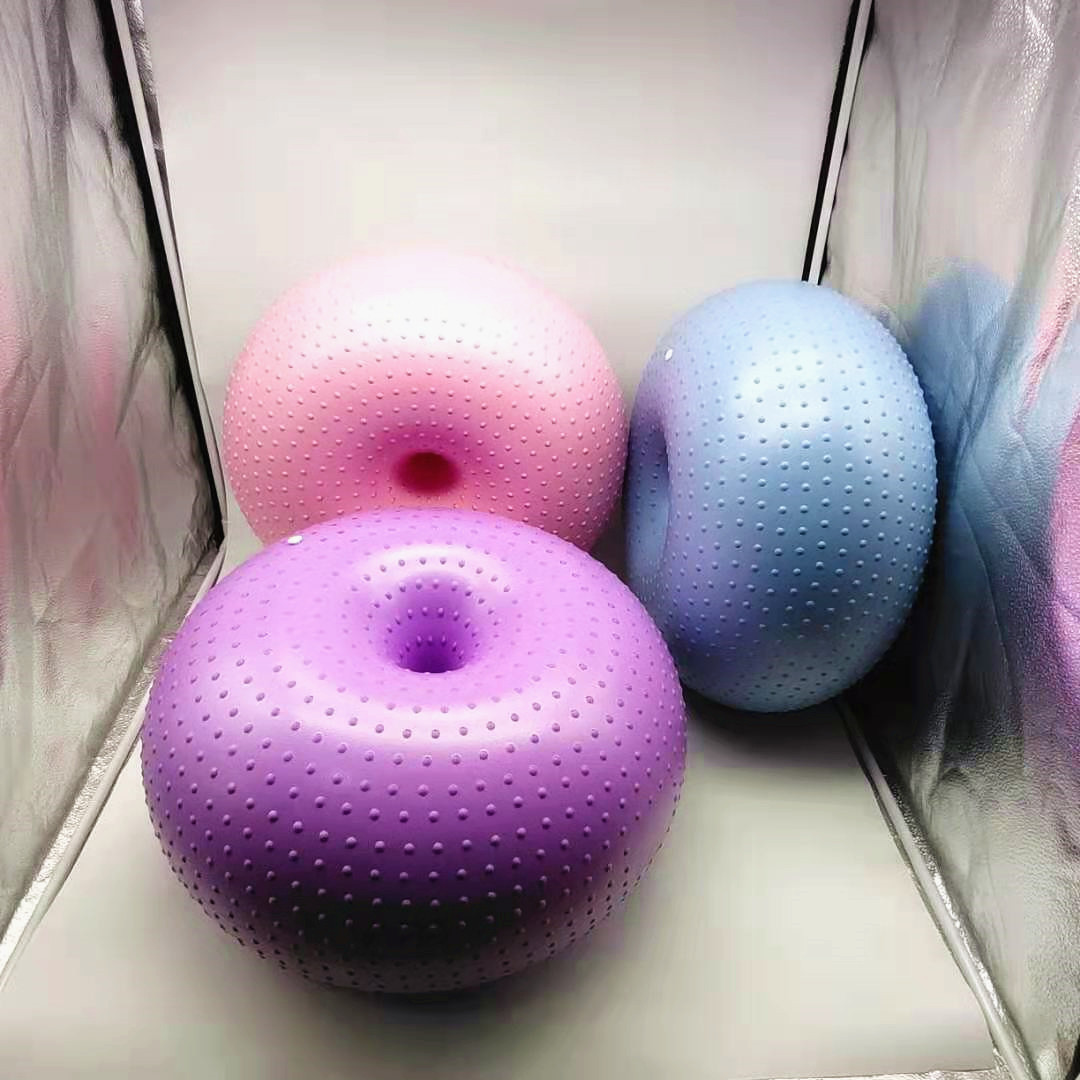 New Yoga Ball Donuts Thickened - Yoga Fitness Apple incelemesi ve fiyatı